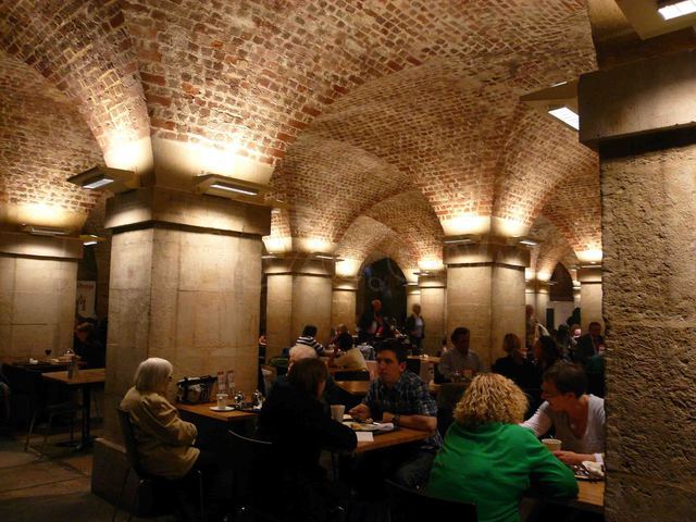 cafe in the crypt
